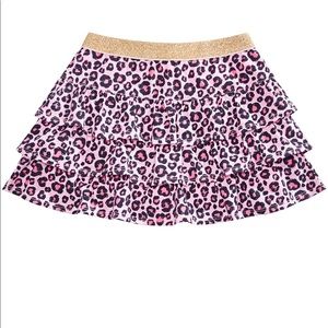 **SOLD** Toddler Girls Cheetah Print Tiered Skirt